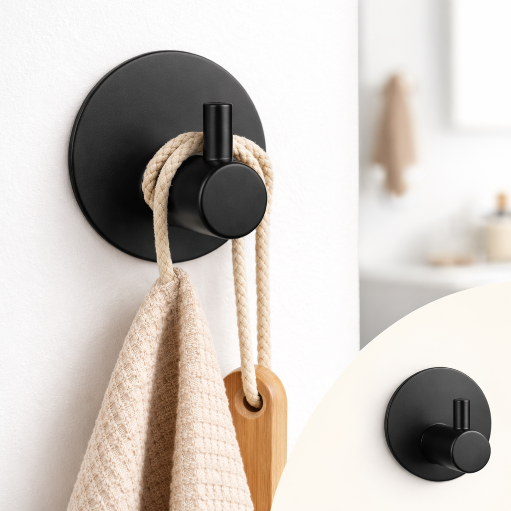 Ordiq wandhaak Zelfklevend 4 stuks